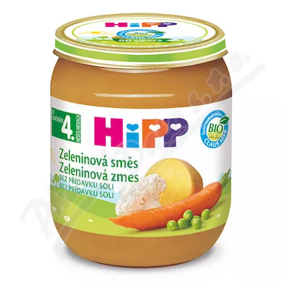 HIPP ZELENINA zeleninová směs 125g CZ4013