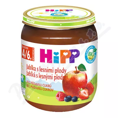 HIPP OVOCE jablka s lesními plody 125g CZ4203