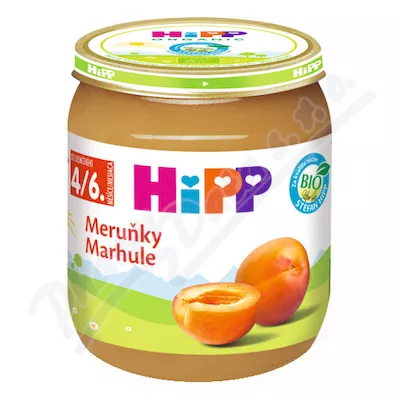 HiPP Meruňky BIO 4/6m 125g