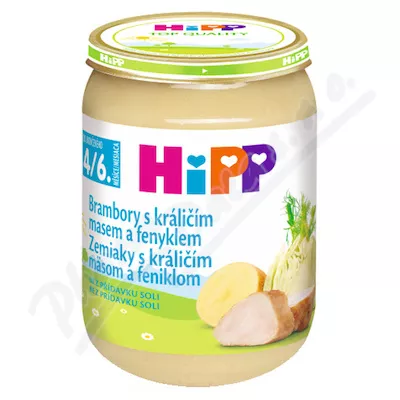 HIPP BABY MENU bramb.s král.masem+fenyk.190gCZ6173