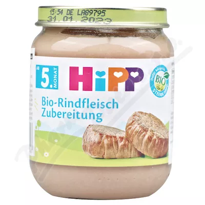 HiPP BIO MASO hovězí 125g CZ6010